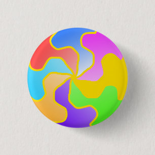 Abstrakte Kreisform Button