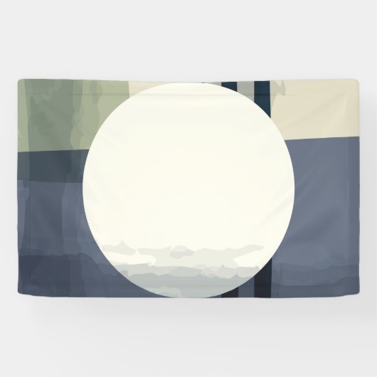 Abstrakte Kreismalerei Banner (Horizontal)