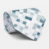 Abstrakte kreisminimale geometrische Punktform Krawatte (Gerollt)