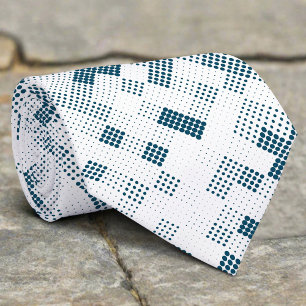 Abstrakte kreisminimale geometrische Punktform Krawatte