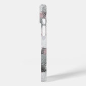 Abstrakte Kreisstöße Case-Mate iPhone Hülle (Rückseite / Links)