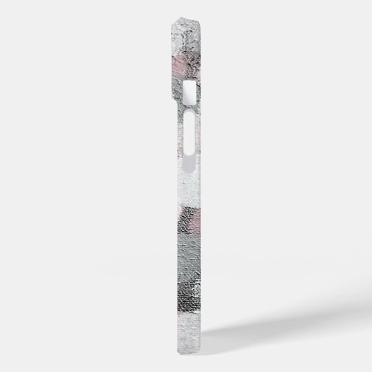 Abstrakte Kreisstöße Case-Mate iPhone Hülle (Rückseite / Links)