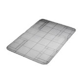 Abstrakte Kuben Badematte (Schrägansicht)