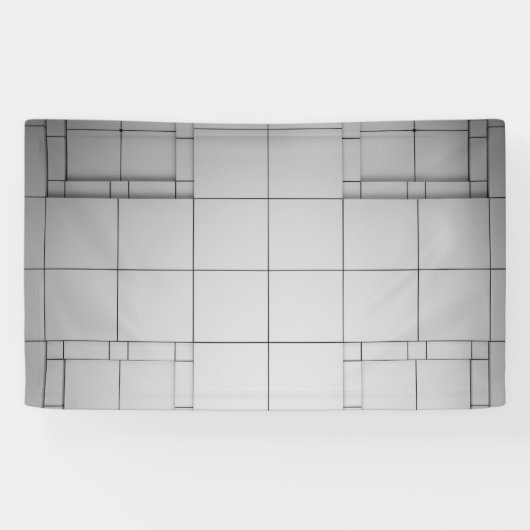 Abstrakte Kuben Banner (Horizontal)