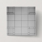 Abstrakte Kuben Button (Vorderseite)