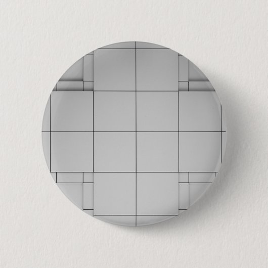 Abstrakte Kuben Button (Vorderseite)