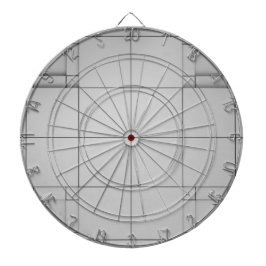Abstrakte Kuben Dartscheibe