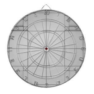 Abstrakte Kuben Dartscheibe