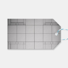 Abstrakte Kuben Geschenkanhänger