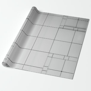 Abstrakte Kuben Geschenkpapier