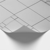Abstrakte Kuben Geschenkpapier (Ecke)