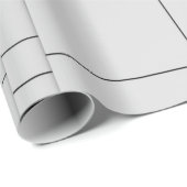 Abstrakte Kuben Geschenkpapier (Rolleneckpunkt)