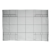 Abstrakte Kuben Kissenbezug (Vorderseite)