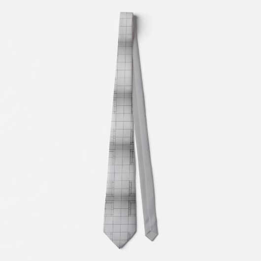 Abstrakte Kuben Krawatte (Vorderseite)