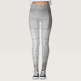 Abstrakte Kuben Leggings