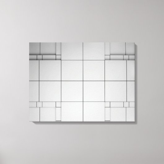 Abstrakte Kuben Leinwanddruck (Vorderseite)