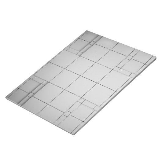 Abstrakte Kuben Notizblock (angewinkelt)