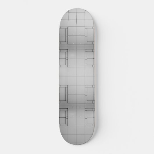 Abstrakte Kuben Skateboard (Vorderseite)