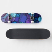 Abstrakte Kuben Skateboard (Horizontal)