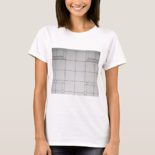 Abstrakte Kuben T-Shirt