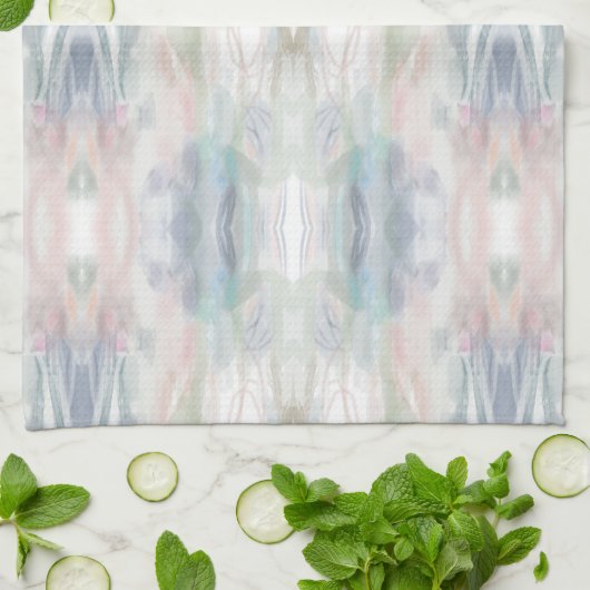 Abstrakte Küche Handtuch (Gefaltet)