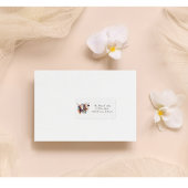 Abstrakte Kühe, anpassbar Adressaufkleber