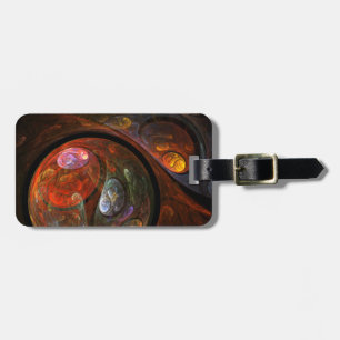 Abstrakte Kundenkarte für den Zusammenhang Gepäckanhänger