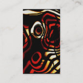 Abstrakte Kundenkarte Visitenkarte (Rückseite)