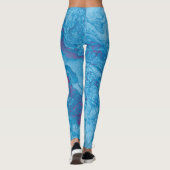 Abstrakte Kunst 124 Leggings (Rückseite)