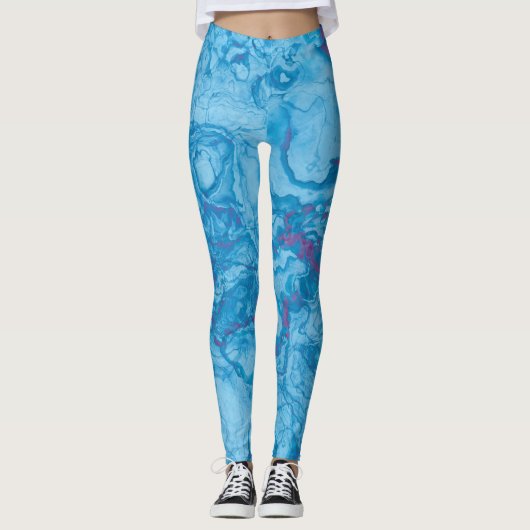 Abstrakte Kunst 124 Leggings (Vorderseite)