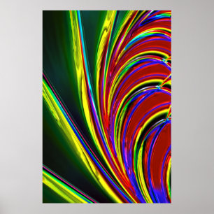 Abstrakte Kunst 131 Druck Poster