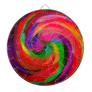 Abstrakte Kunst #29 Dartscheibe