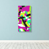 Abstrakte Kunst 7 Leinwanddruck (Insitu (Holzboden))
