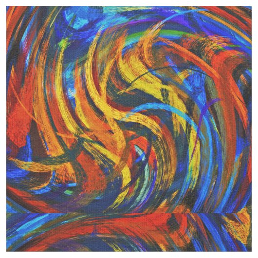 Abstrakte Kunst #9 Stoff (Nahaufnahme)