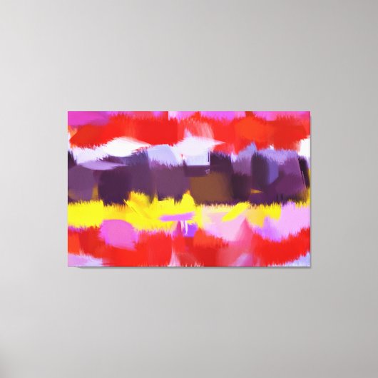 Abstrakte Kunst | Abstraktes Bild 2 Leinwanddruck (Vorderseite)