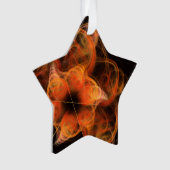 Abstrakte Kunst Akryllische Star Ornament (Vorderseite)