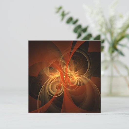 Abstrakte Kunst am Morgen (Stehend Vorderseite)