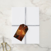 Abstrakte Kunst am Morgen Geschenkanhänger (Mit Garn)