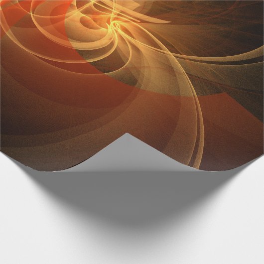 Abstrakte Kunst am Morgen Geschenkpapier (Ecke)