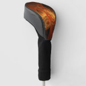 Abstrakte Kunst am Morgen Golf Headcover (angewinkelt)