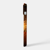 Abstrakte Kunst am Morgen iPhone 15 Hülle (Linke Seite)