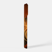 Abstrakte Kunst am Morgen iPhone 15 Hülle (Rechte Seite)