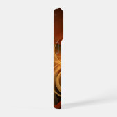 Abstrakte Kunst am Morgen iPhone Hülle (Rechte Seite)