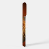 Abstrakte Kunst am Morgen iPhone Hülle (Rechte Seite)