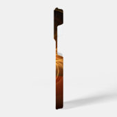 Abstrakte Kunst am Morgen iPhone Hülle (Linke Seite)