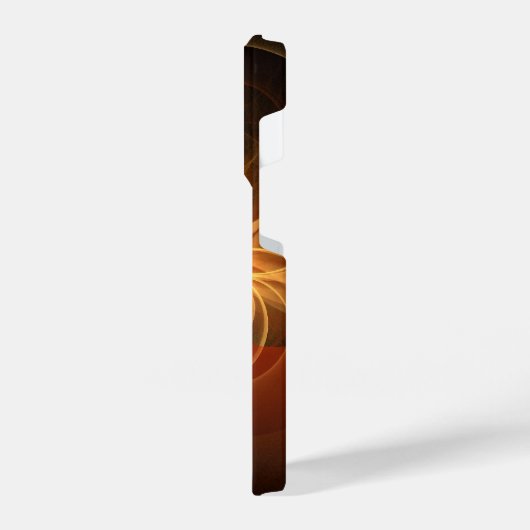 Abstrakte Kunst am Morgen iPhone Hülle (Linke Seite)