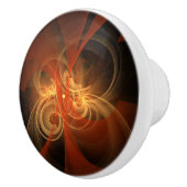 Abstrakte Kunst am Morgen Keramikknauf (Rechts)