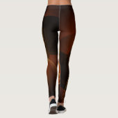 Abstrakte Kunst am Morgen Leggings (Rückseite)