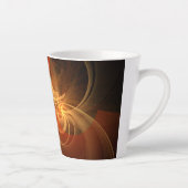 Abstrakte Kunst am Morgen Milchtasse (Rechts)