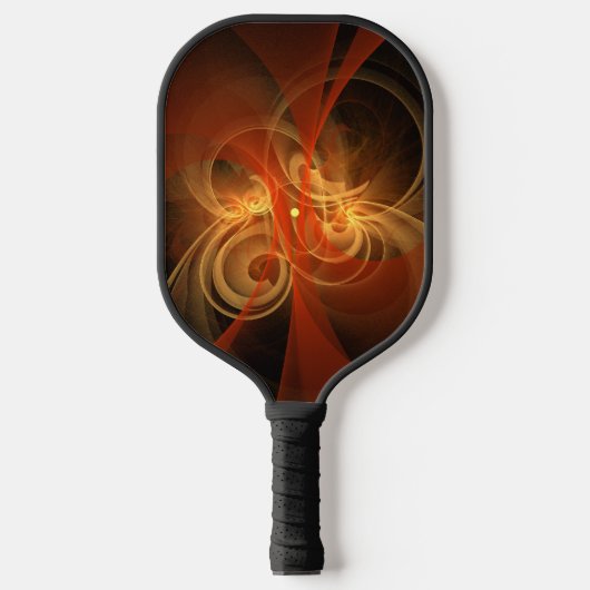 Abstrakte Kunst am Morgen Pickleball Schläger (Vorderseite)